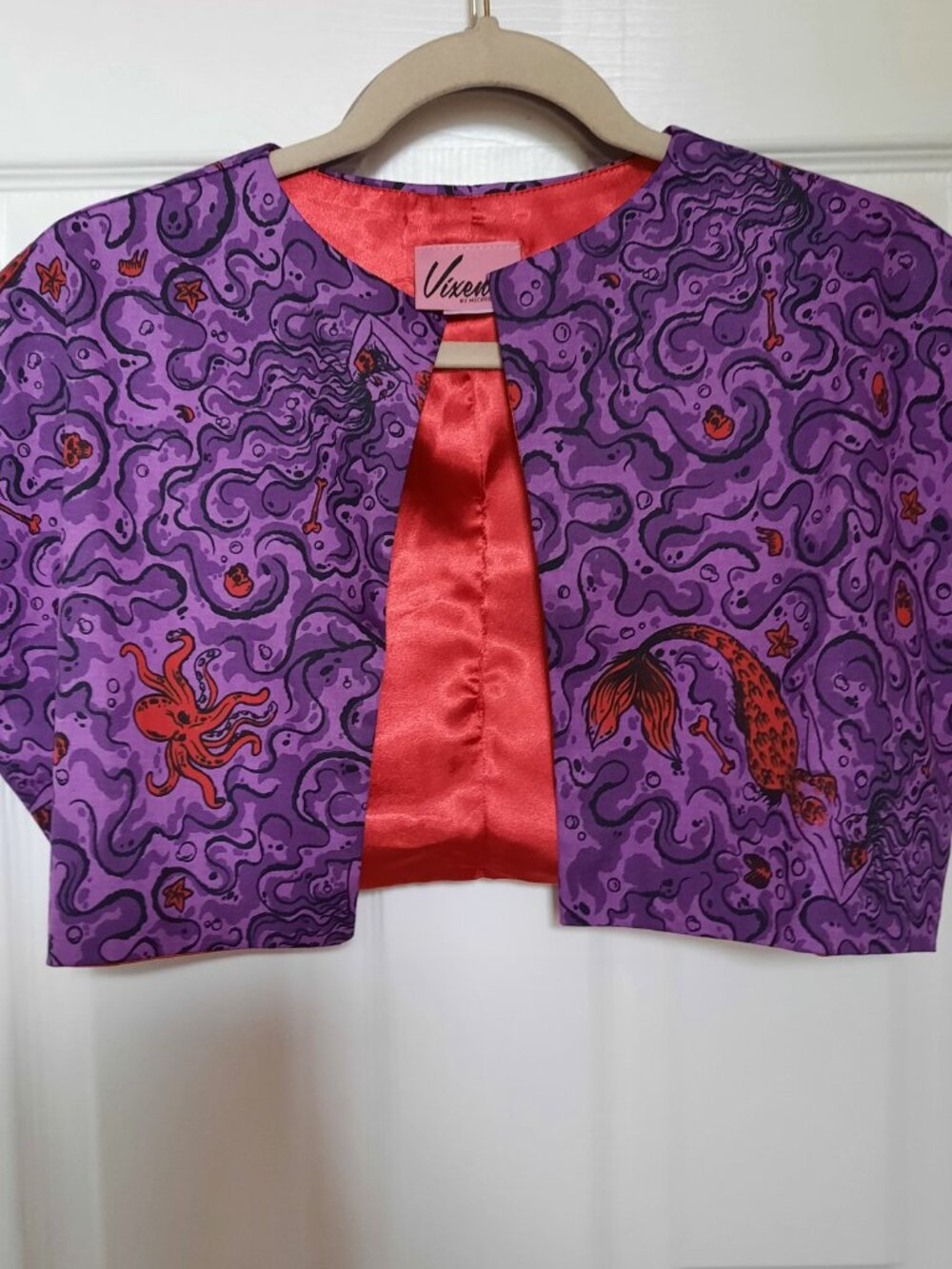 Vixen by Micheline Pitt sea siren dress and bolero set NWT - Picture 4 of 6